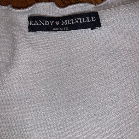 Brandy Melville Off the Shoulder Top - Picture 2 of 2
